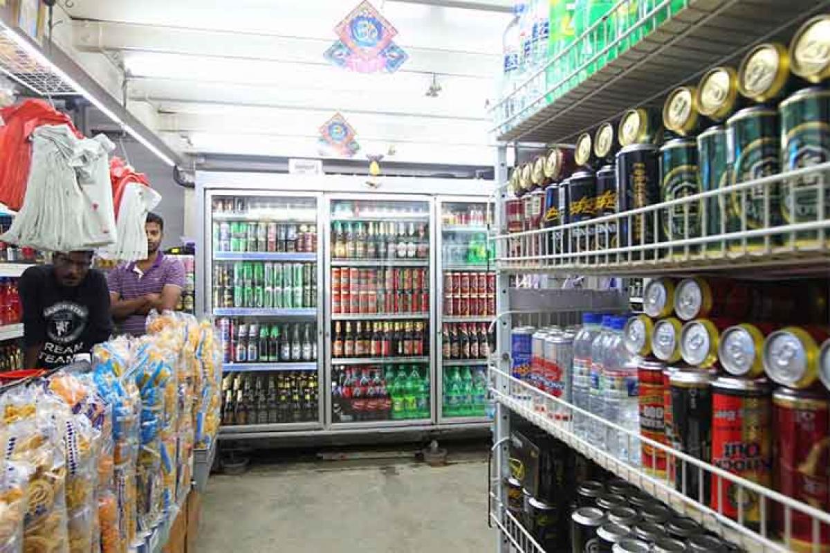 Liquor sale high in AP malls